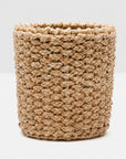 Pigeon and Poodle Destin Round Wastebasket, Tapered