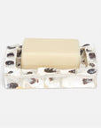 Pigeon and Poodle Enna Rectangular Soap Dish, Straight