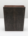 Pigeon and Poodle Goa Rectangular Wastebasket, Tapered