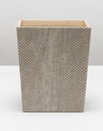 Pigeon and Poodle Goa Square Wastebasket, Tapered