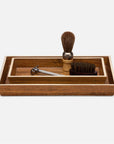 Pigeon and Poodle Harper Rectangular Tray - Tapered, 2-Piece Set