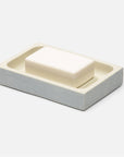 Pigeon and Poodle Manchester Rectangular Soap Dish, Straight