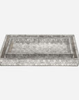 Pigeon and Poodle Melfi Tapered Rectangular Tray, 2-Piece Set