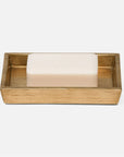 Pigeon and Poodle Tanlay Rectangular Soap Dish, Tapered