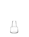 Flora Vase Medium Neck, Clear, H: 4.7"