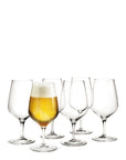 Cabernet Beer Glass, Clear, Set of 6