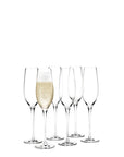 Cabernet Champagne Glass, Clear, Set of 6