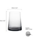 Empire DOF Tumblers Smoke, Set of 2