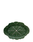 Cabbage Oval Platter Serving Dish Bordallo Pinheiro Green Small
