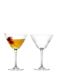 Empire Cocktail Glasses Clear – Set of 2 Cocktail Glasses Anton Studio Designs