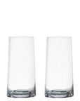 Empire Hiball Tumblers, Clear, Set of 2 Highballs Anton Studio Designs