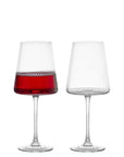 Empire Wine Glasses Clear – Set of 2 Wine Glasses Anton Studio Designs
