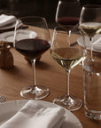 Perfection Red Wine Glass, Clear, 14.5 Oz, Set of 6 Wine Glasses Holmegaard