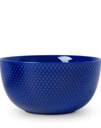 Rhombe Color Serving Bowl, Dark Blue, Ø: 8.7"