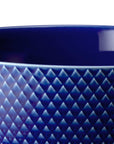 Rhombe Color Serving Bowl, Dark Blue, Ø: 8.7"