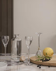 Perfection Shot Glass, Clear, 1.9 Oz, Set of 6 Shot Glasses Holmegaard
