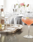 Cabernet Cocktail Glass, Clear, Set of 6