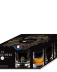 La Rochère Dandy Whiskey Glasses – Assorted Set of 4