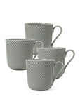 Rhombe Earth Mug with Handle, 13.2 Oz