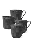Rhombe Earth Mug with Handle, 13.2 Oz