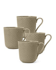 Rhombe Earth Mug with Handle, 13.2 Oz