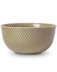 Rhombe Earth Bowl – Clay Ø: 6.9"