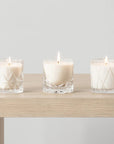 Orrefors City Candle – Warm Amber & Oakmoss