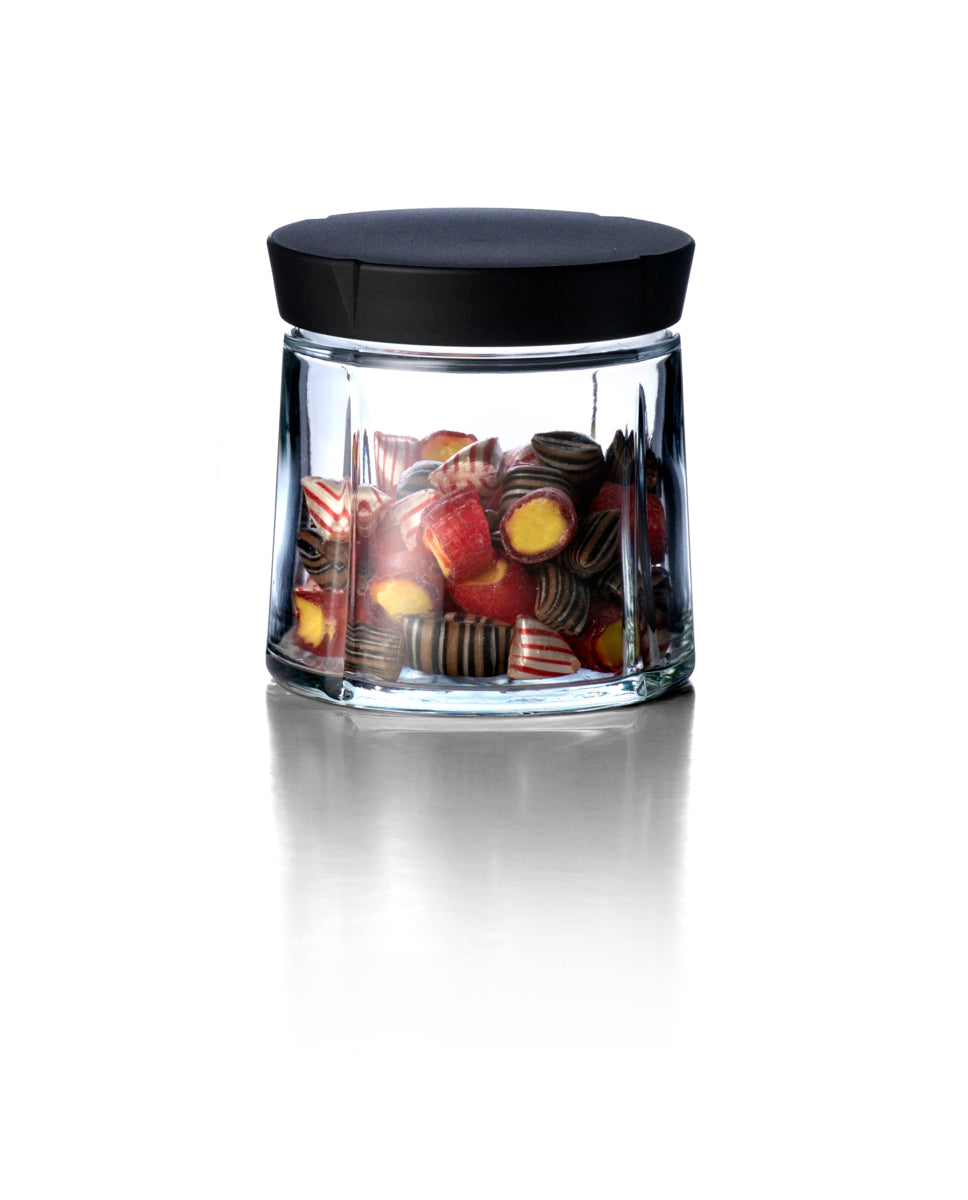 Grand Cru Storage Jar Black