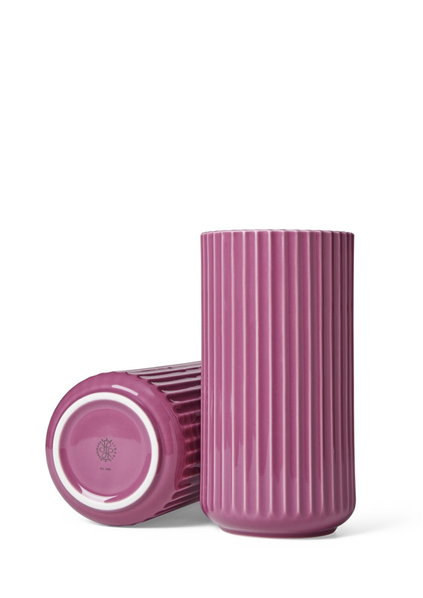 Lyngby Porcelæn Vase - Purple