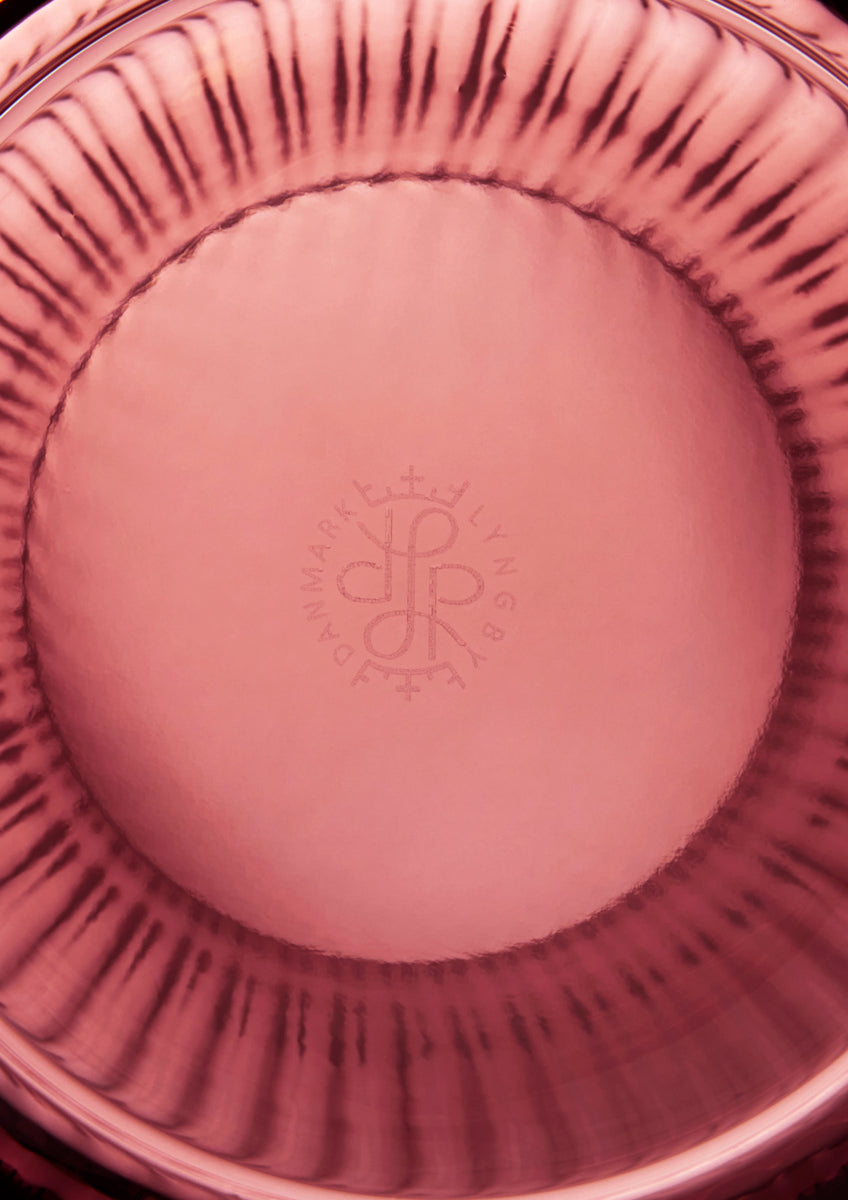 Lyngby Porcelæn Vase - Burgundy