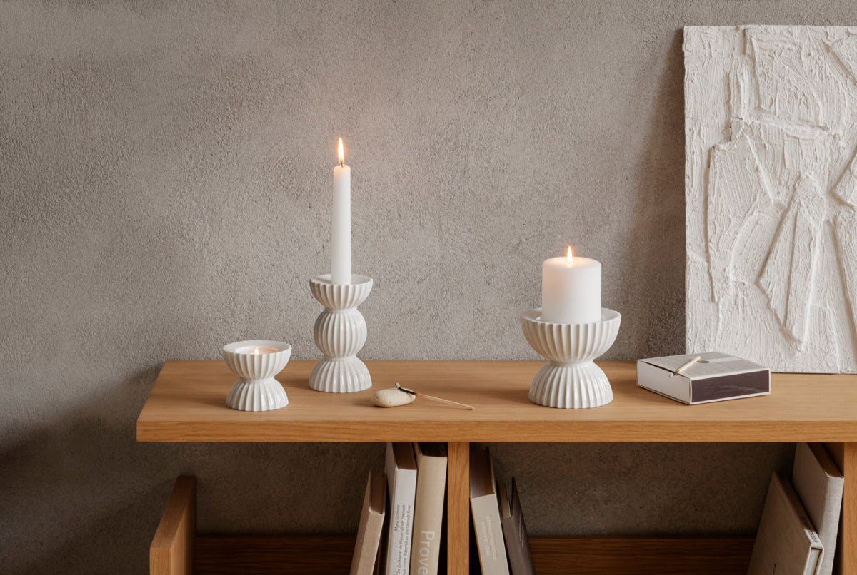 Tura Candleholder, H: 4.9&quot;