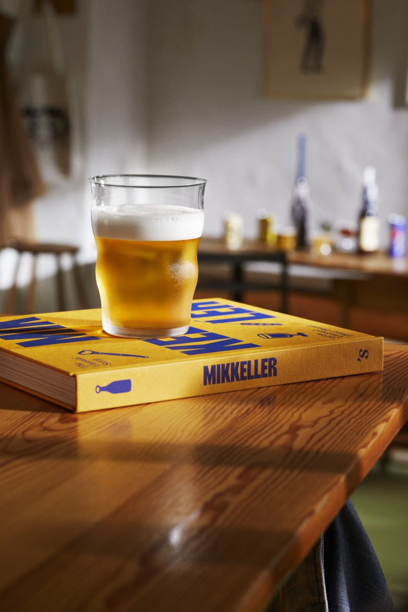 Holmegaard x Mikkeller Pint Beer Glass, Clear, 13.5 Oz, Set of 2