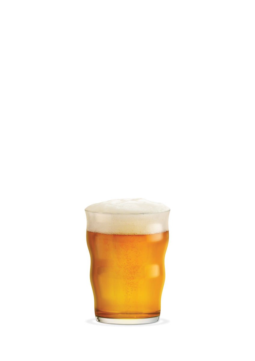 Holmegaard x Mikkeller Pint Beer Glass, Clear, 13.5 Oz, Set of 2