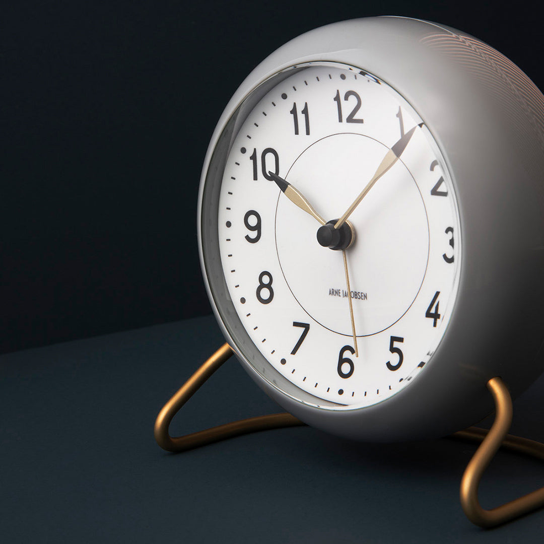 Station Table Clock, Ø: 4.3&quot;