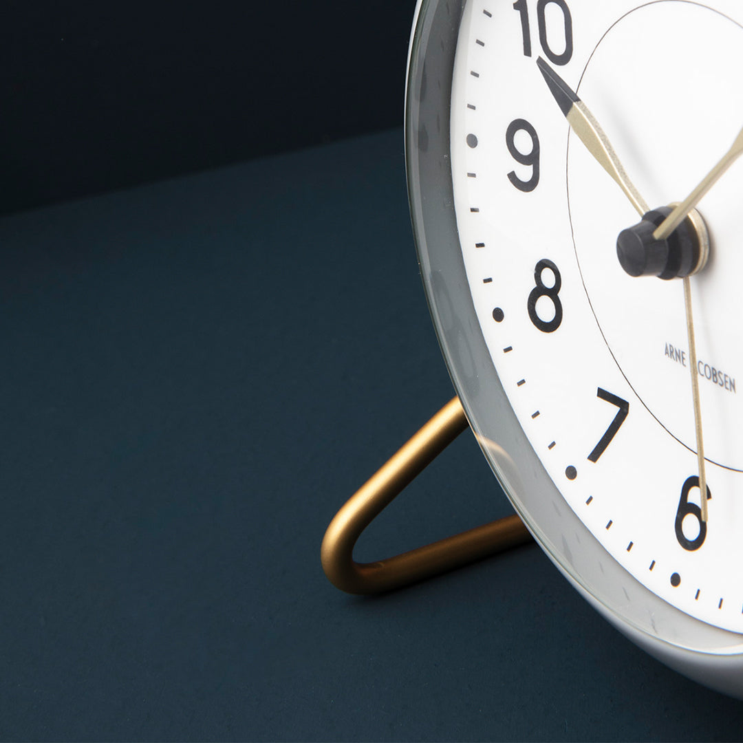 Station Table Clock, Ø: 4.3&quot;