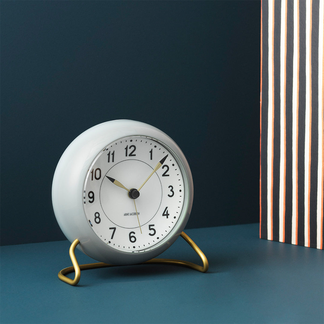 Station Table Clock, Ø: 4.3&quot;