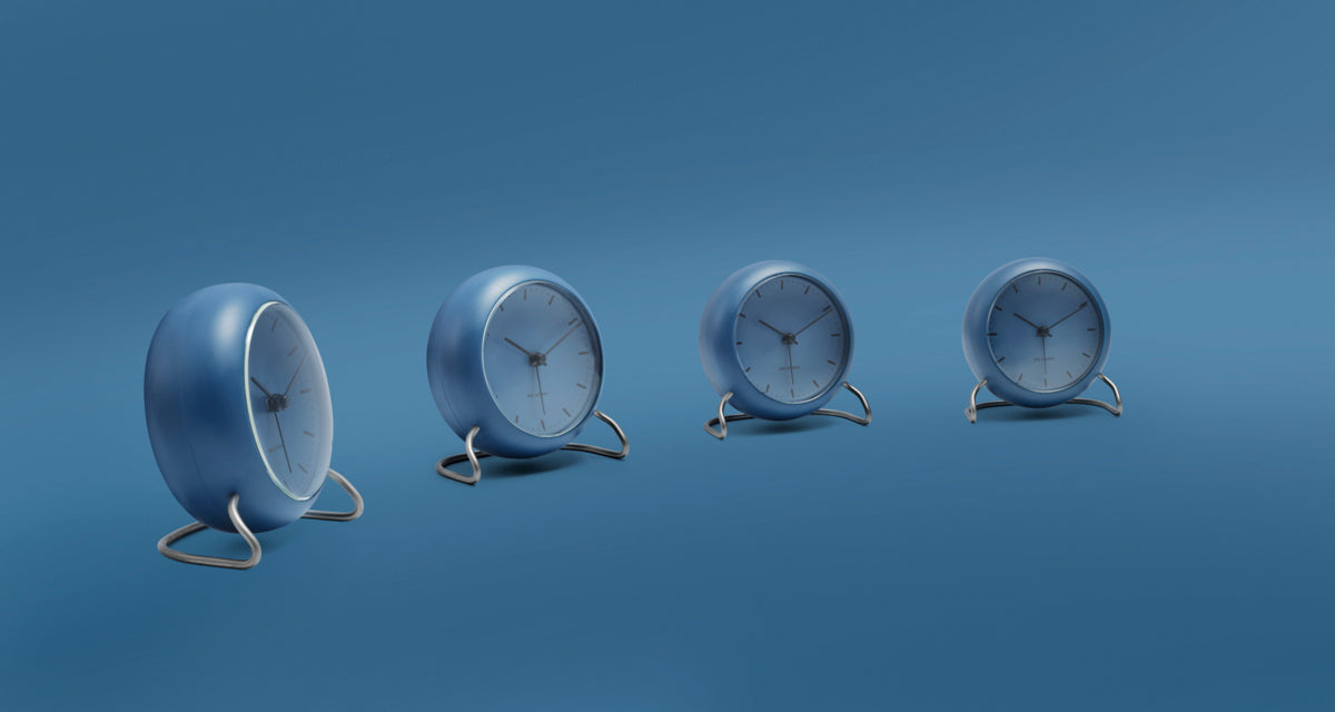 City Hall Table Clock, 4.3&quot;