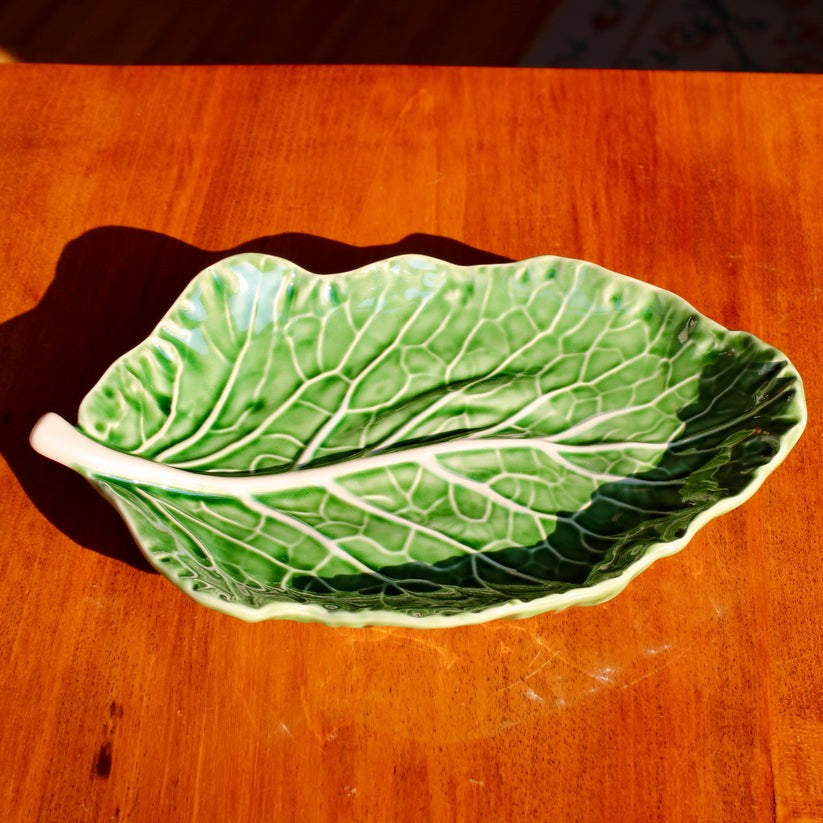 Cabbage Leaf serving Bowls Bordallo Pinheiro