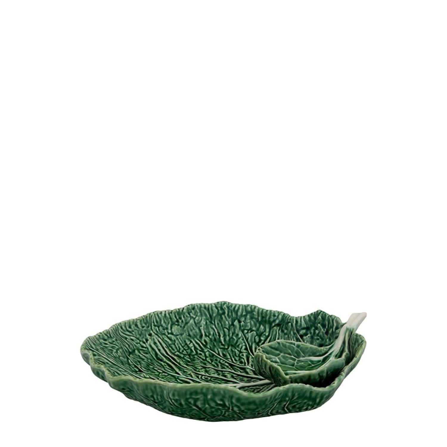 Cabbage Leaf with Large Bowl Serving Dish Bordallo Pinheiro