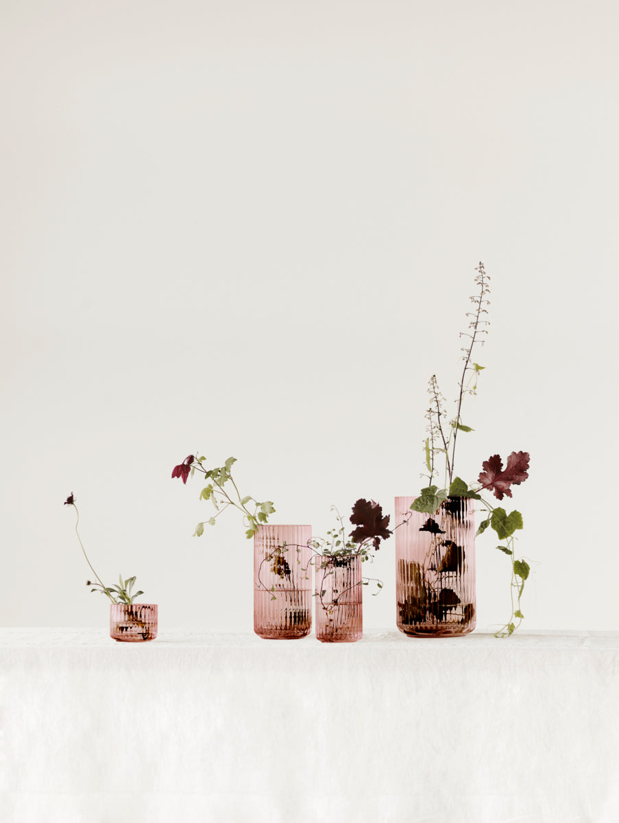 Lyngby Porcelæn Vase - Burgundy