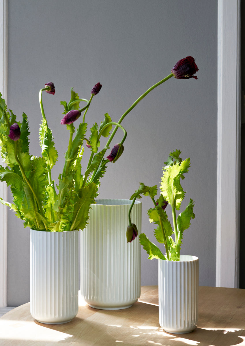 Lyngby Porcelæn Vase - White