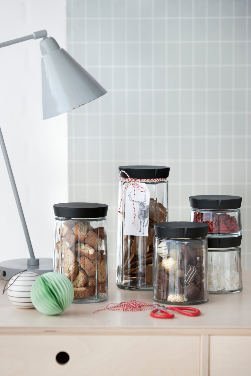Grand Cru Storage Jar Black