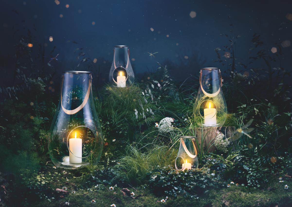 Design With Light Lantern, Clear Hurricanes Holmegaard