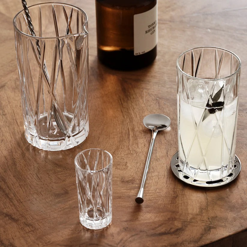 City Mixing Glass with Bar Spoon